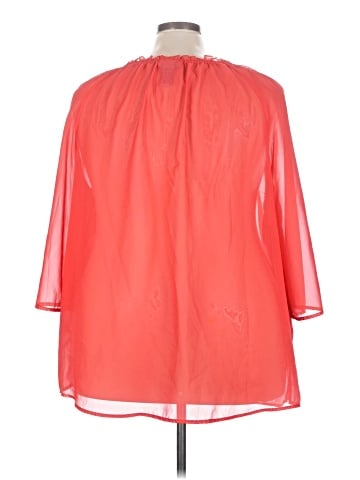 Maggie Barnes for Catherines 3/4 Sleeve Blouse (view 2)