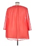 Maggie Barnes for Catherines 100% Polyester Orange 3/4 Sleeve Blouse Size 3X - photo 2