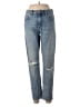 Banana Republic Hearts Blue Jeans Size 26 waist - photo 1