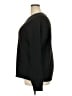 Time and Tru 100% Polyester Solid Black Pullover Sweater Size 3XL - photo 5