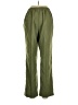 Alfred Dunner Solid Green Cargo Pants Size 12 Petite - photo 2