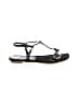 Prada Black Leather T-Strap Sandals Size EU 35 1/2 - photo 1