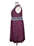 Wisp Paisley Purple Casual Dress Size 20 - photo 5