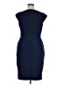 Ann Taylor Solid Blue Cocktail Dress Size 16 (petite) - photo 2
