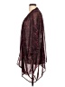 Knot Sisters 100% Polyester Burgundy Kimono Size L - photo 5