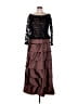 Jovani 100% Polyester Brown Cocktail Dress Size 12 - photo 1