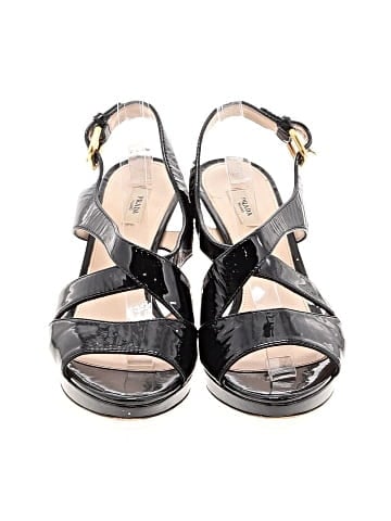 Prada Patent Leather Sandals (view 2)