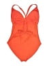 Old Navy Solid Orange One Piece Swimsuit Size L - photo 2