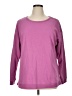 Croft & Barrow Purple Pullover Sweater Size 1X - photo 1