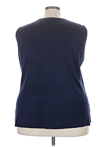 MING WANG Sleeveless Blouse (view 2)