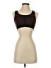 Nike 100% Nylon Brown Tank Top Size XS - photo 1