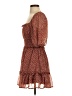 Blue Rain 100% Polyester Hearts Brown Casual Dress Size S - photo 5