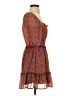 Blue Rain 100% Polyester Hearts Brown Casual Dress Size S - photo 4