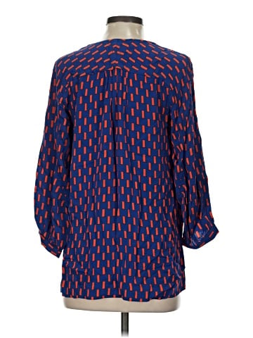 Diane von Furstenberg 3/4 Sleeve Silk Top (view 2)