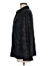 Fred David 100% Polyester Metallic Black Long Sleeve Blouse Size 8 - photo 5