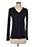 Nike 100% Polyester Purple Long Sleeve T-Shirt Size S - photo 1
