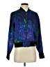 INC International Concepts 100% Polyester Blue Cardigan Size S - photo 1