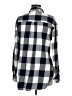 Old Navy 100% Cotton Checkered-gingham Gray Long Sleeve Button-Down Shirt Size M - photo 2