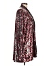 Dennis by Dennis Basso Animal Print Burgundy Blazer Size L - photo 4