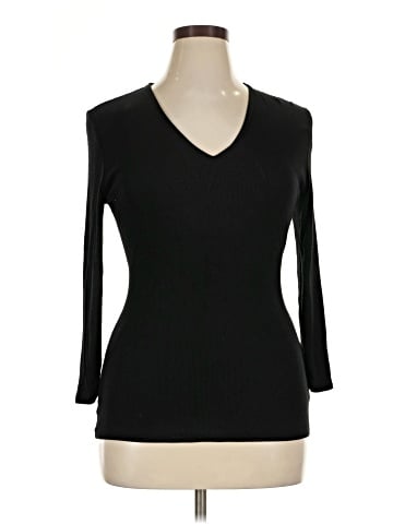 INC International Concepts 3/4 Sleeve T-Shirt (view 1)