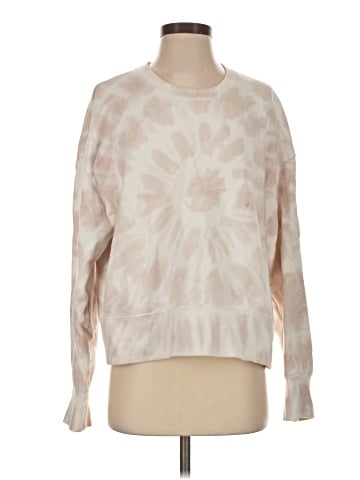 Madewell Tie-Dye Crop Sweatshirt (view 1)