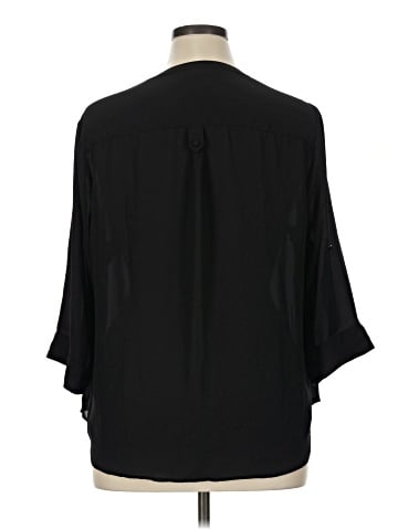 Torrid 3/4 Sleeve Blouse (view 2)