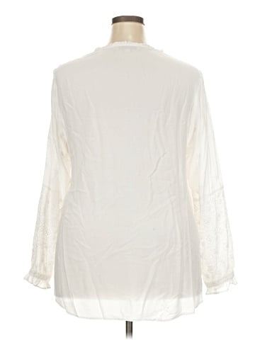 Ann Taylor LOFT Long Sleeve Blouse (view 2)