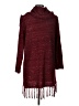 Reba Burgundy Poncho Size L - photo 2