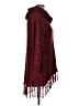 Reba Burgundy Poncho Size L - photo 4