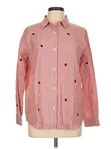 The Great. Long Sleeve Button-Down Shirt (view 1)