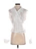 Ronni Nicole 100% Polyester White Sleeveless Blouse Size S - photo 1