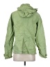 Lands' End 100% Nylon Solid Green Raincoat Size S - photo 2