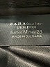 Zara Basic 100% Polyester Solid Gray Skort Size M - photo 3
