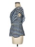 Odille Blue Short Sleeve Blouse Size 6 - photo 5