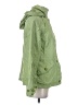 Lands' End 100% Nylon Solid Green Raincoat Size S - photo 4