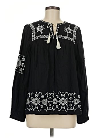 Old Navy Long Sleeve Blouse (view 1)