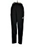 Adidas 100% Polyester Black Track Pants Size L - photo 1
