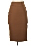 New Mix USA Solid Brown Formal Skirt Size S - photo 1
