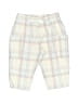 Elegant Baby 100% Cotton Plaid Ivory Khakis Size 3-6 mo - photo 1