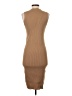 New Look Solid Tan Casual Dress Size S (estimated) - photo 2
