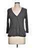 Eri + Ali Gray 3/4 Sleeve Top Size L - photo 1