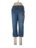 Gloria Vanderbilt Hearts Blue Jeans Size 10 - photo 1