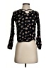 Japna Black Long Sleeve Blouse Size XS - photo 1
