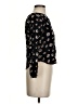Japna Black Long Sleeve Blouse Size XS - photo 4