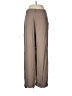 H&M 100% Viscose Solid Brown Casual Pants Size 6 - photo 2