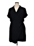 Nine West 100% Polyester Solid Black Casual Dress Size XL - photo 1
