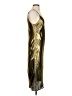 Express 100% Polyester Metallic Gold Cocktail Dress Size S - photo 4