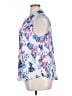 Elle 100% Polyester Floral White Sleeveless Blouse Size XL - photo 5