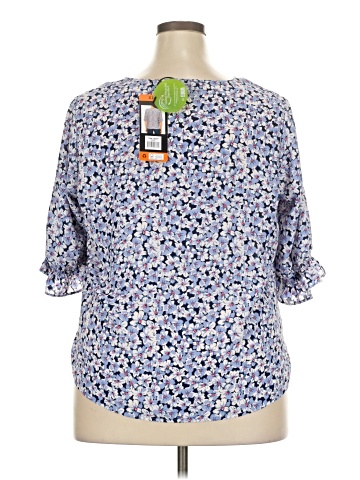 Well Worn 3/4 Sleeve Blouse (view 2)