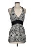 Wrapper Black Sleeveless Top Size M - photo 1